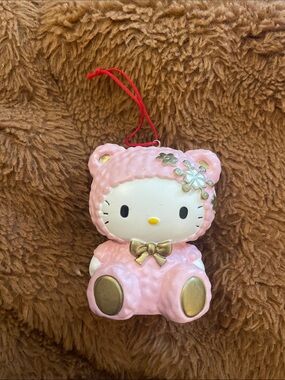 Vintage Hello Kitty Pink 76 04 Sanrio Ornament snowflake
